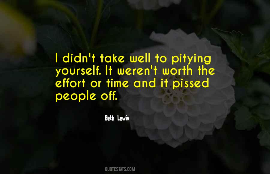 Quotes About Time And Effort #10751
