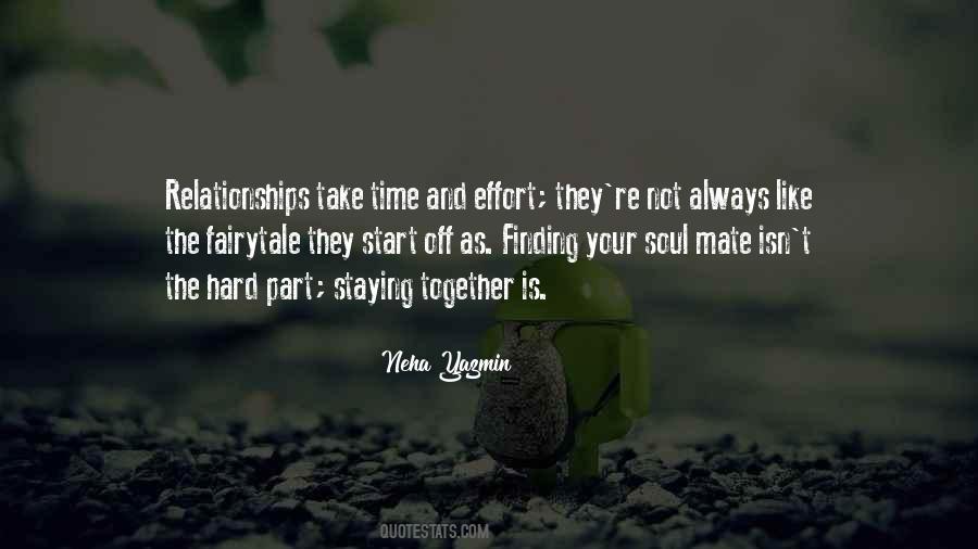Quotes About Time And Effort #432076