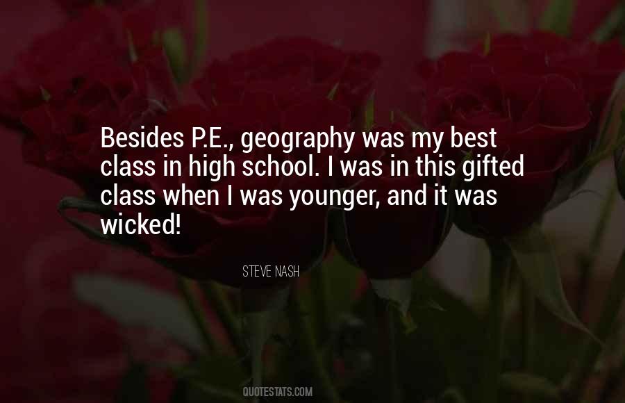Quotes About P.e #1219505