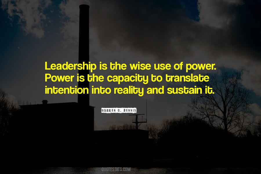 Quotes About Use Of Power #548724