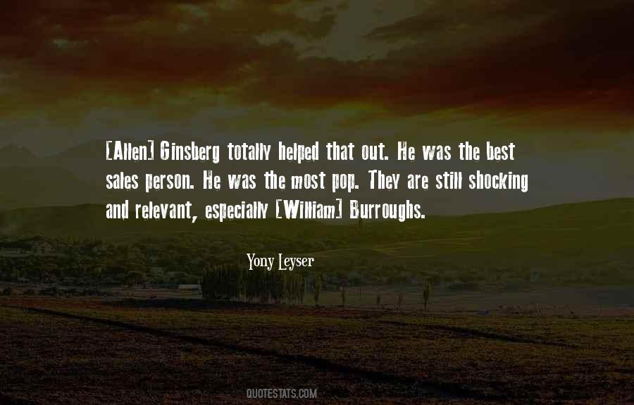 Quotes About Ginsberg #1189498