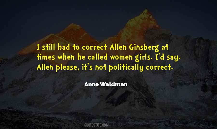 Quotes About Ginsberg #1332515