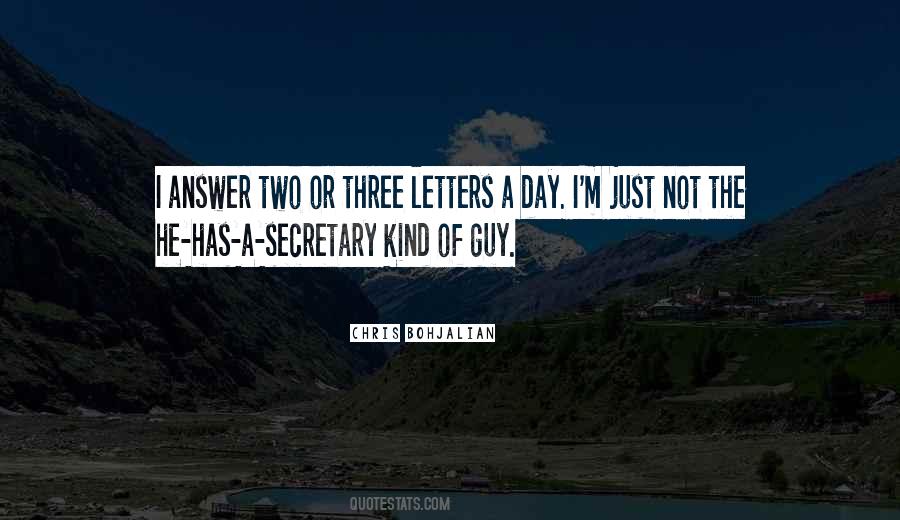 Quotes About A Secretary #1742436