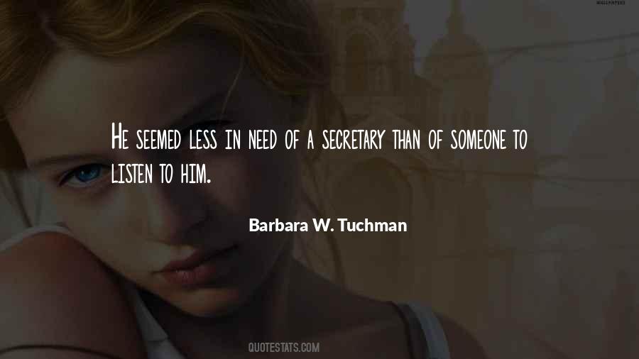 Quotes About A Secretary #523030