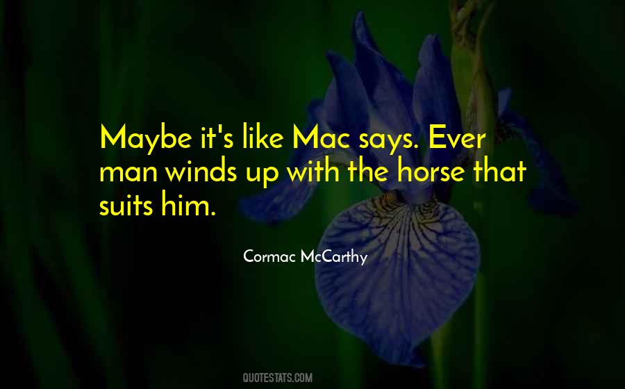 Quotes About Man And Horse #1008554