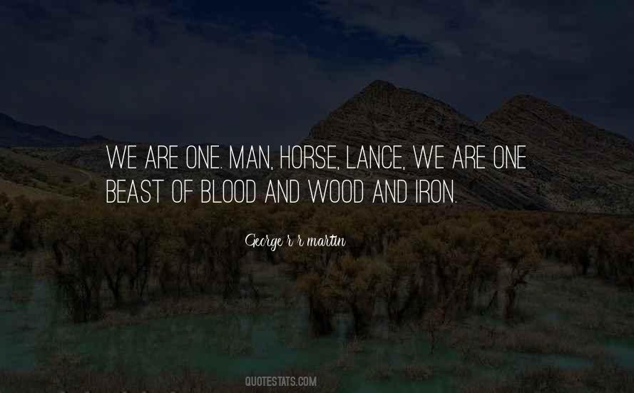 Quotes About Man And Horse #574113