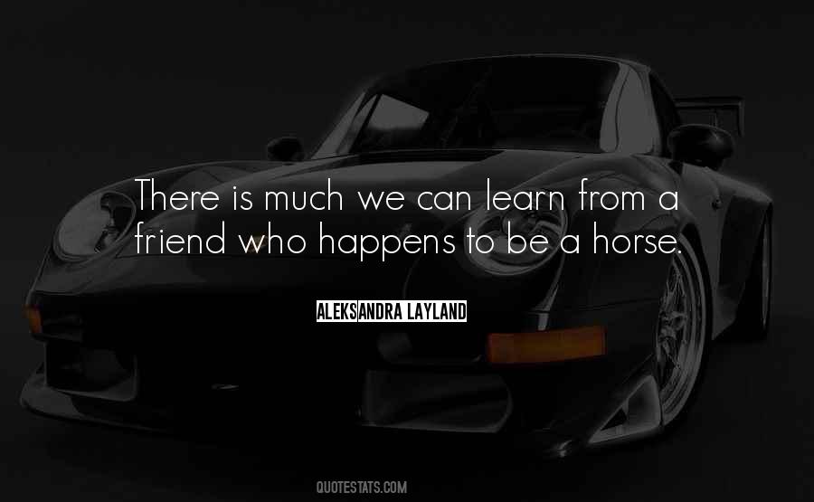 Quotes About Man And Horse #624569