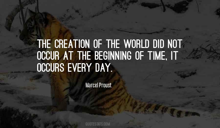 Quotes About Creation Of The World #1349812
