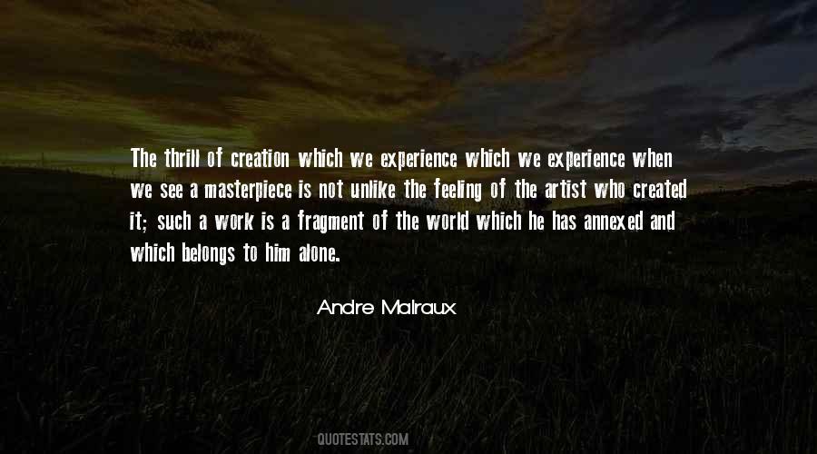 Quotes About Creation Of The World #58406