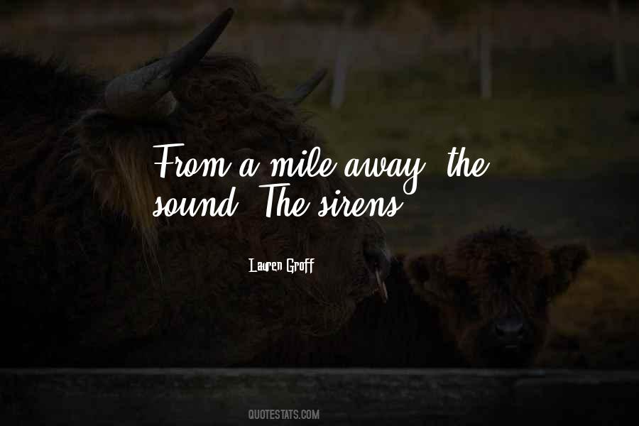 Quotes About Sirens #1399585