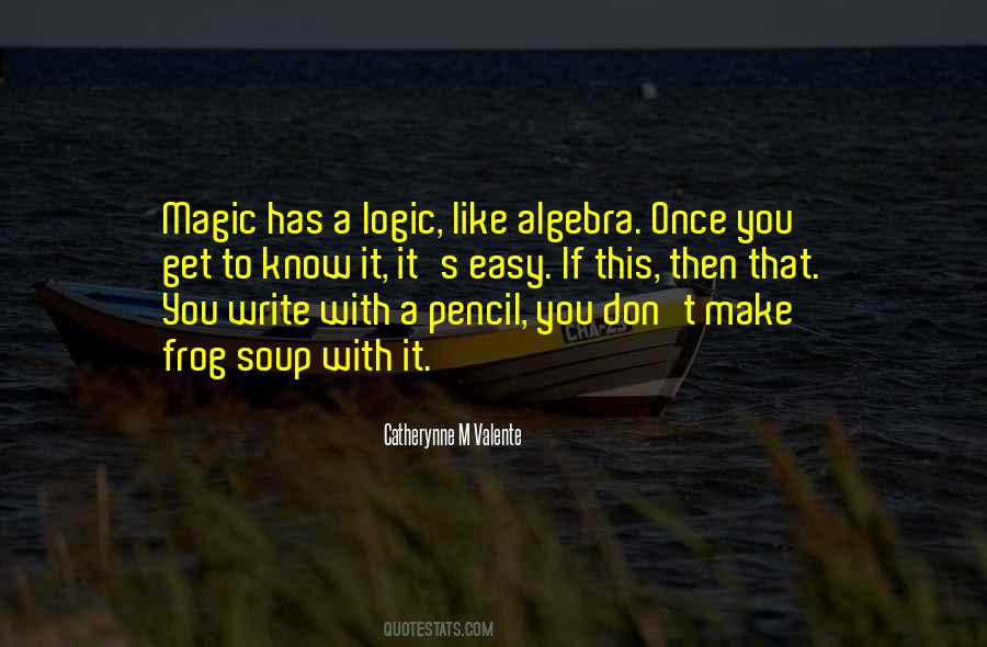 Quotes About Logic #1564776