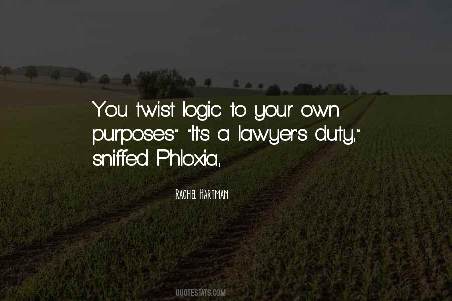 Quotes About Logic #1655829