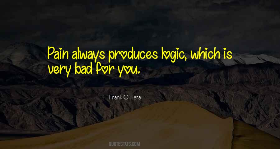 Quotes About Logic #1708596