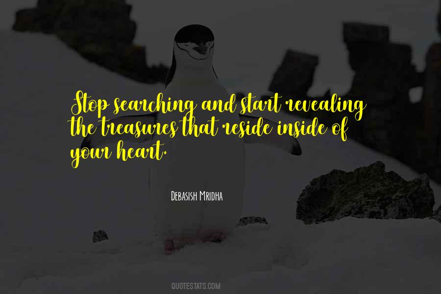 Quotes About Searching Your Heart #810112