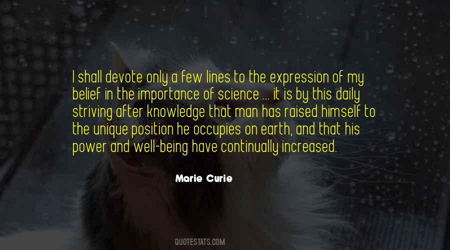Importance Of Knowledge Quotes #566278