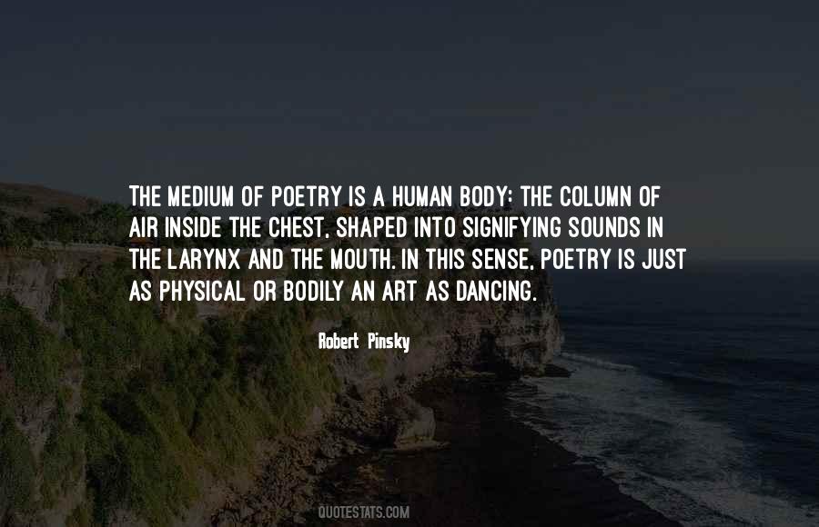 Quotes About The Body As Art #372482