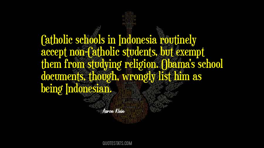 Quotes About Catholic Schools #1438556