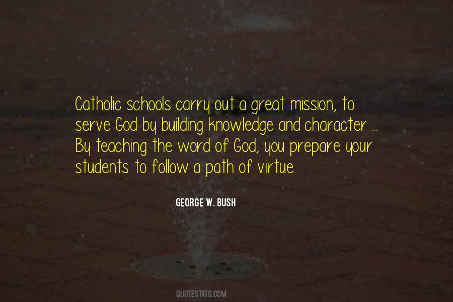 Quotes About Catholic Schools #588