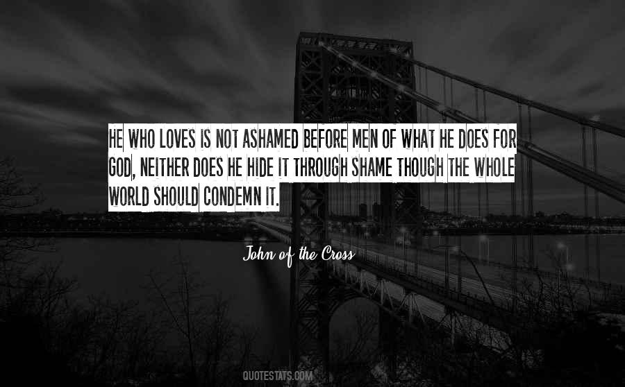 Shame Ashamed Quotes #1257400