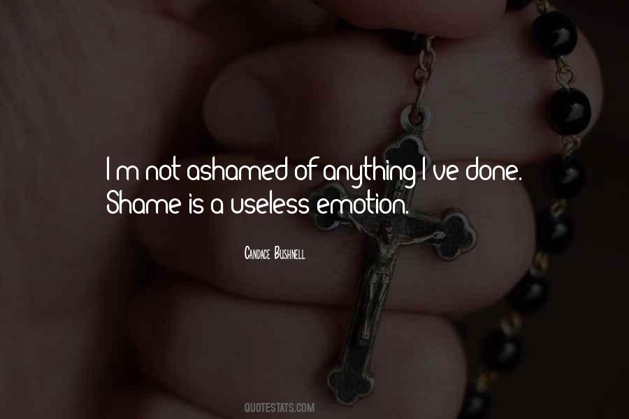 Shame Ashamed Quotes #1292524