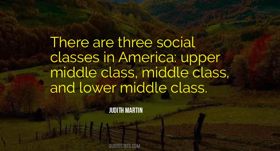Quotes About Upper And Lower Class #562817