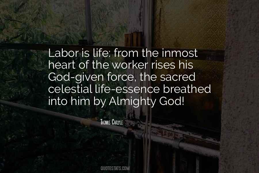 God Breathed Life Quotes #729485