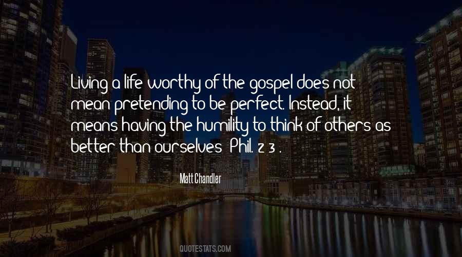 Quotes About Living Out The Gospel #338850