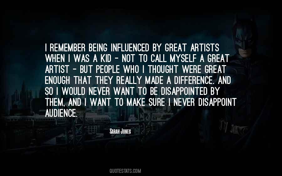 Great Artist Quotes #1043347