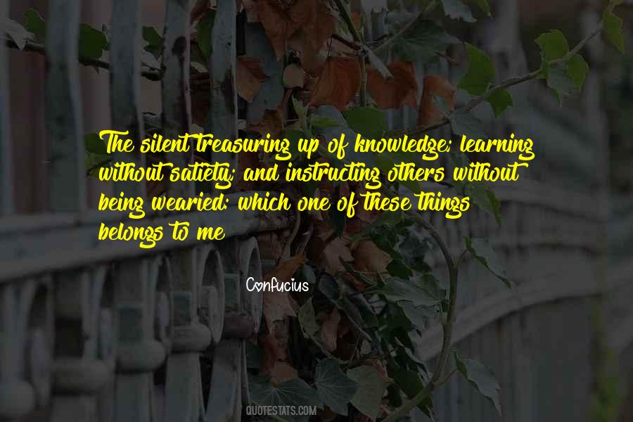 Knowledge Learning Quotes #1372114