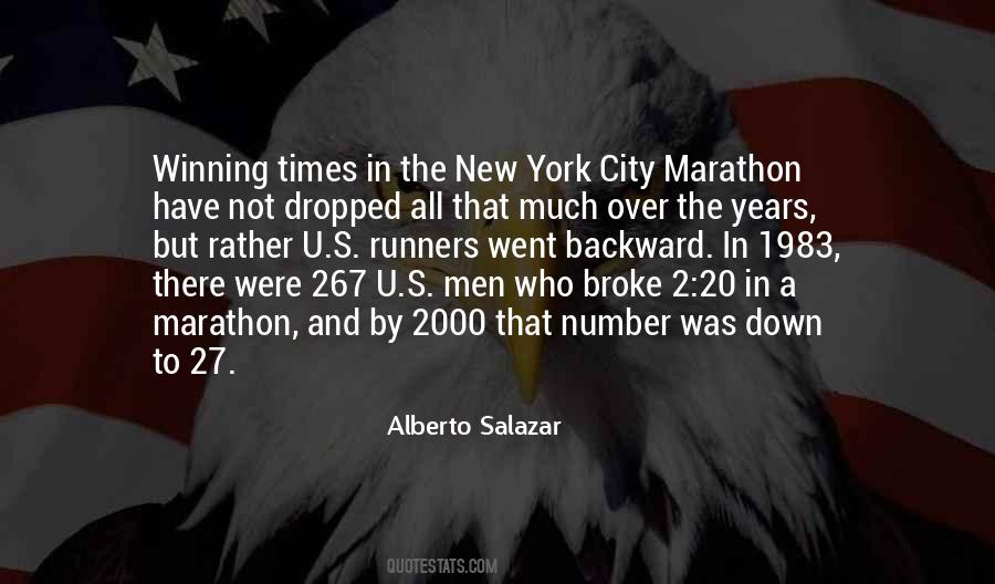 Quotes About Marathon Runners #1031053