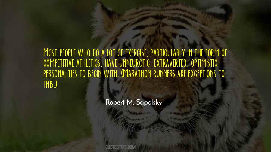 Quotes About Marathon Runners #878890