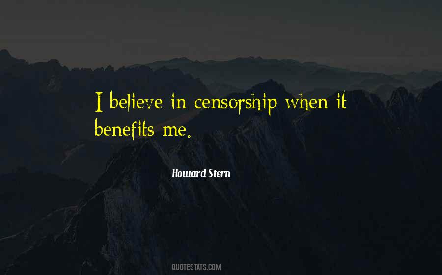 Benefits Me Quotes #1441330