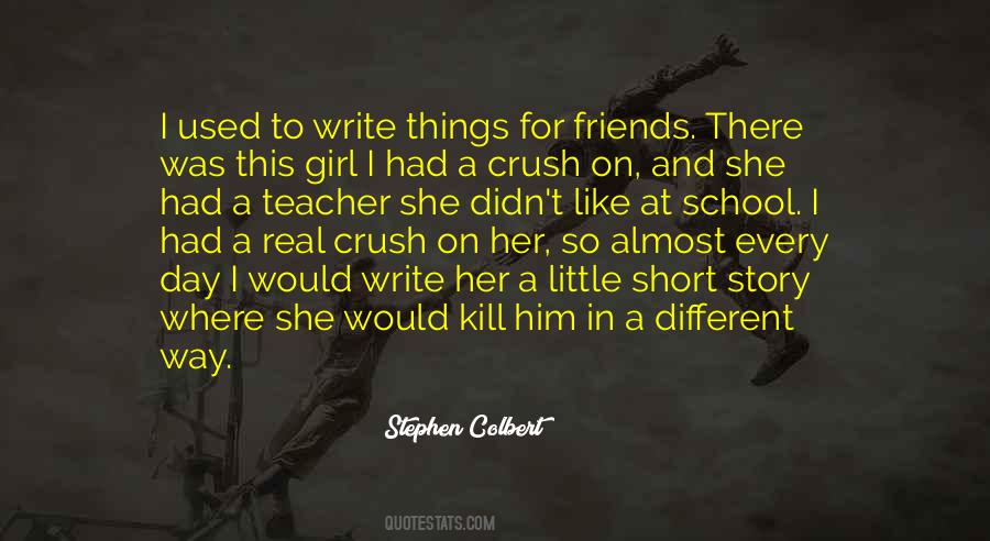 Quotes About School Girl #18210