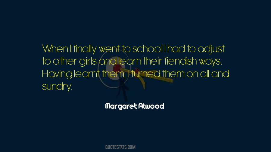 Quotes About School Girl #487530