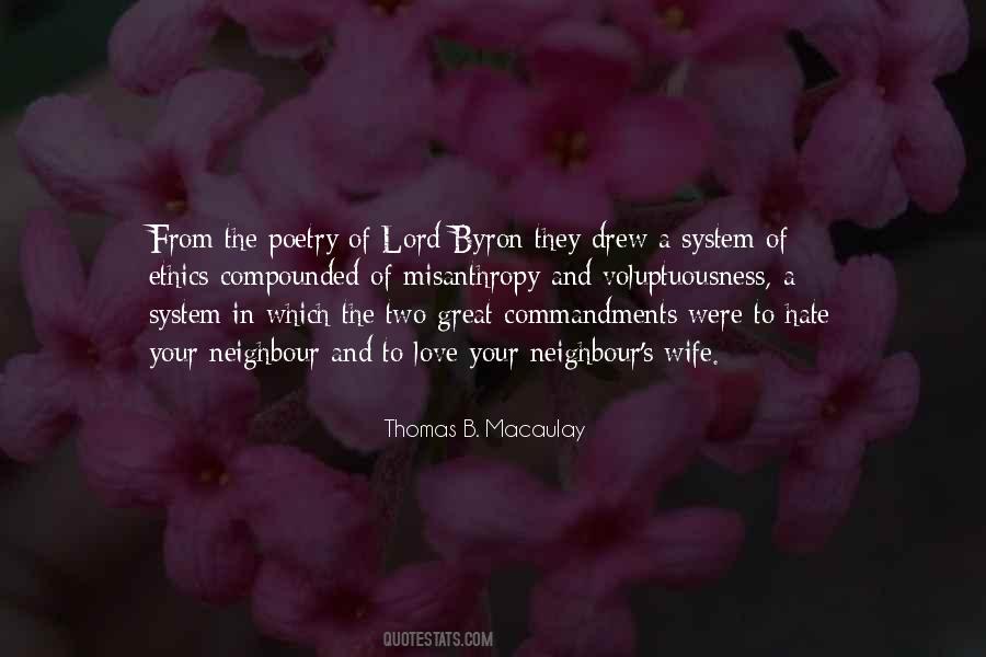 Quotes About Byron #1634576