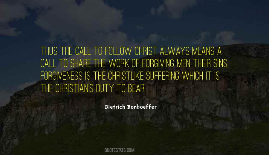 Christ S Suffering Quotes #1096647