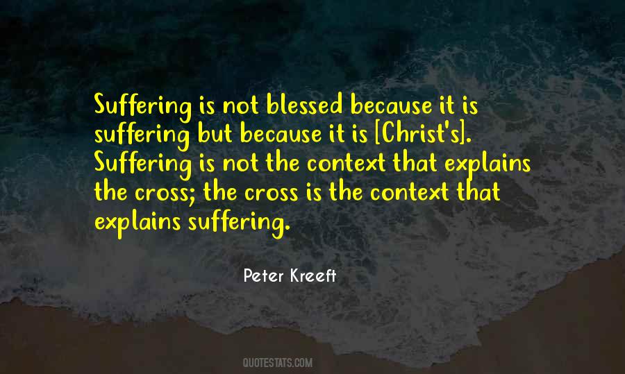 Christ S Suffering Quotes #1531631