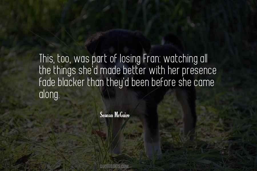 Quotes About Seanan #383369