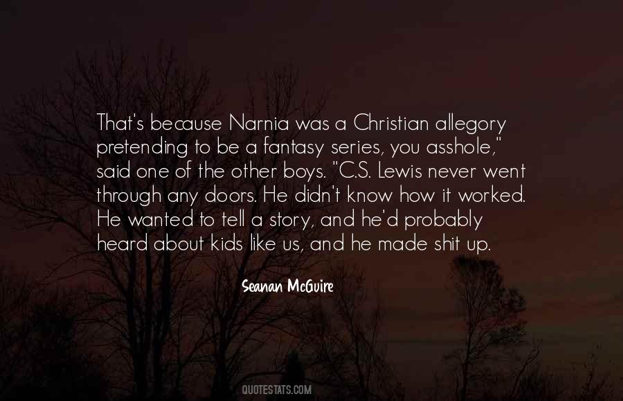 Quotes About Seanan #54787