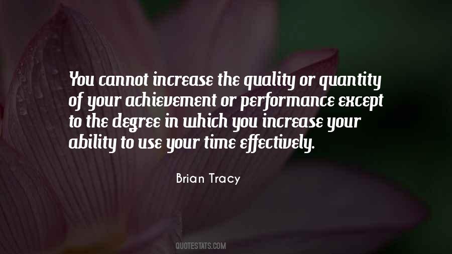 Quotes About Ability And Achievement #1202989