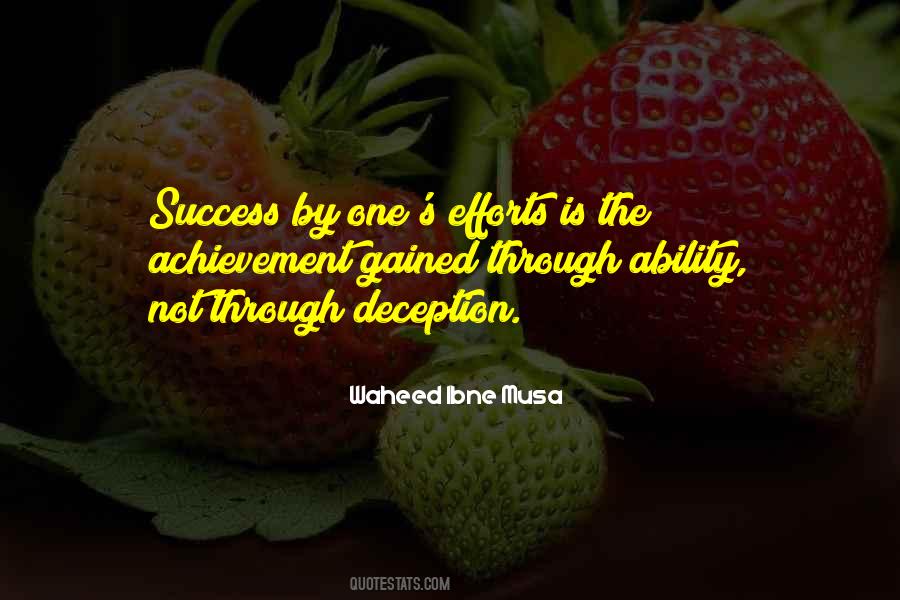 Quotes About Ability And Achievement #1879062