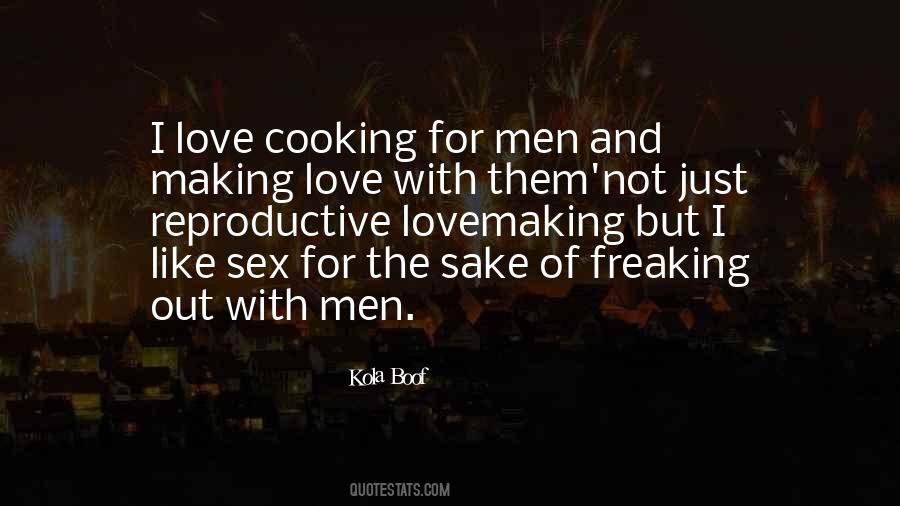 Quotes About Cooking With Love #293264