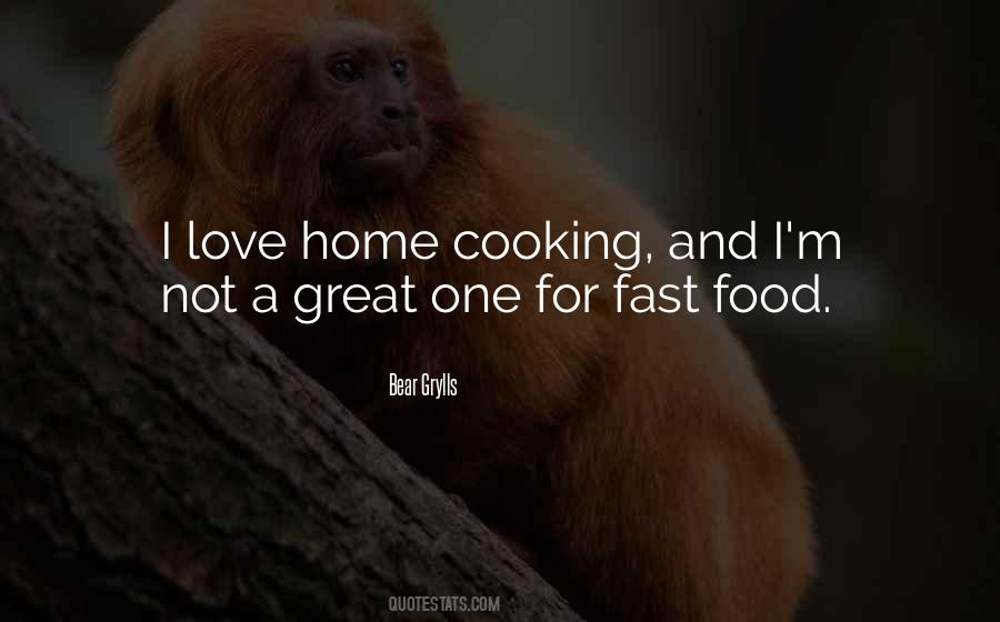 Quotes About Cooking With Love #393524
