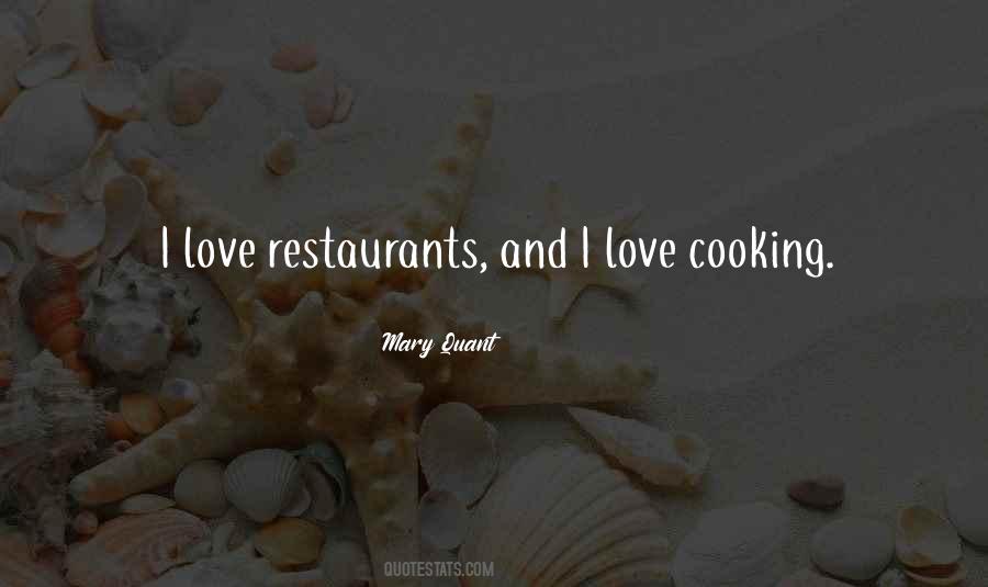 Quotes About Cooking With Love #485900