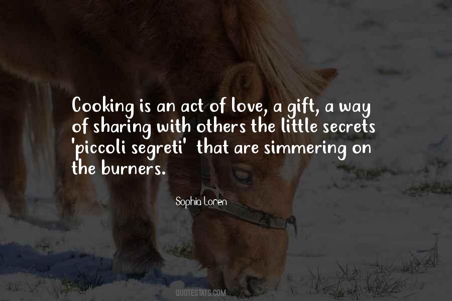 Quotes About Cooking With Love #513080