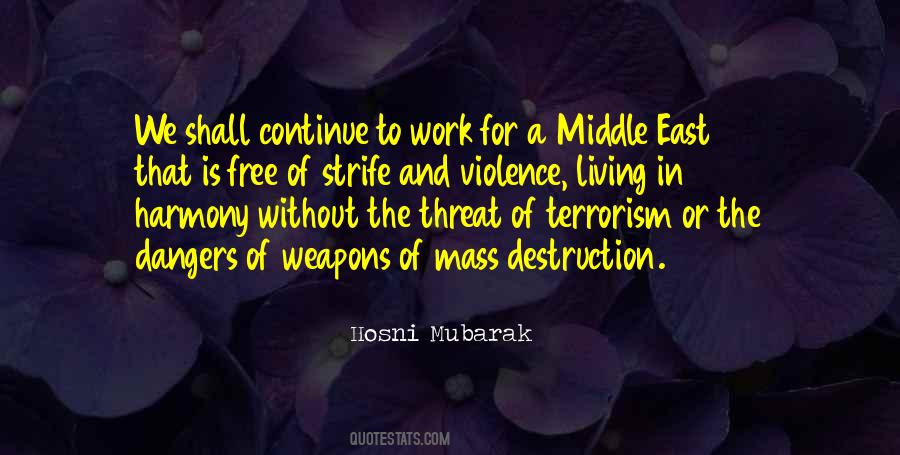 Quotes About Weapons Of Mass Destruction #1484340