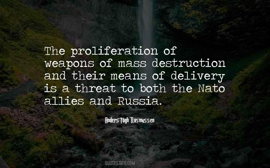 Quotes About Weapons Of Mass Destruction #165165 Quotes About Weapons Of Mass Destruction #165165