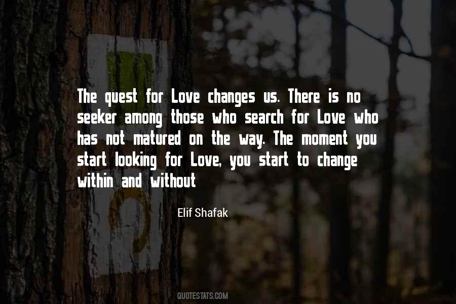 Quotes About Change For Love #396453