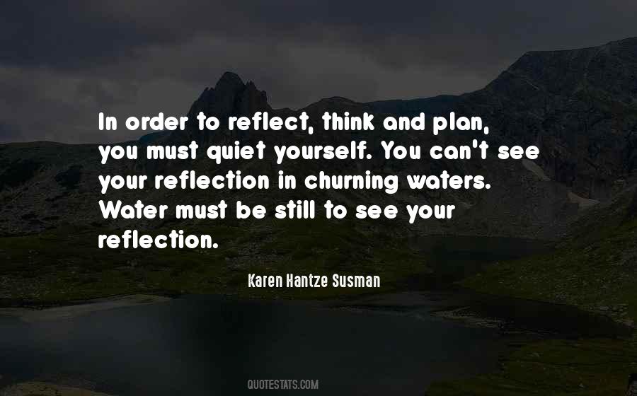 Quotes About Reflection In Water #99416