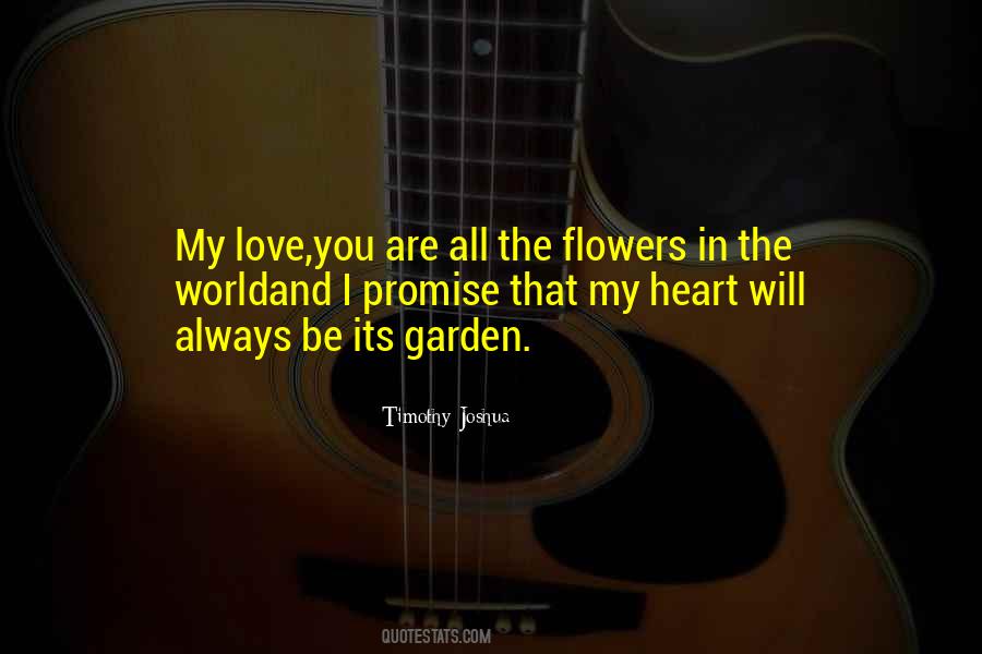 Quotes About Flowers In The Garden #737942